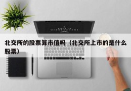 北交所的股票算市值吗（北交所上市的是什么股票）