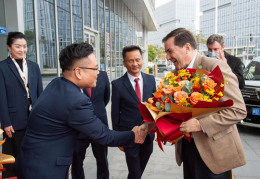 乌拉圭驻华大使费尔南多·卢格里斯一行到访厦门东沣集团