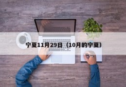 宁夏11月29日（10月的宁夏）
