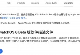 [watchos8新增表盘名称]watchOS8推出首个公测版，这些新功能值得尝鲜体验